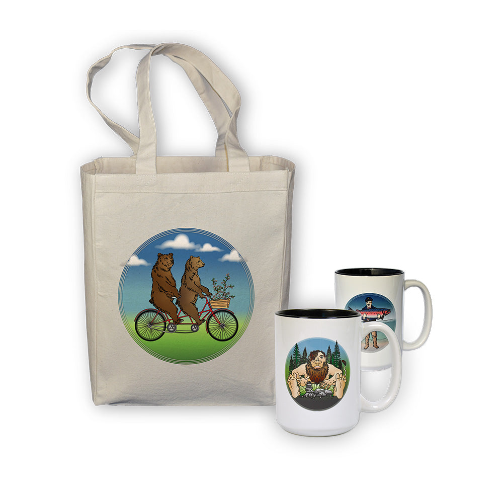 Aesthetic Accessories: PNW-Inspired, Original Art