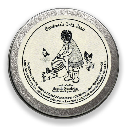 Gardener's Gold Soap - Seattle Sundries - Soap 