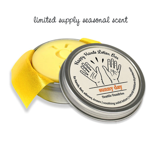 Sunny Day Lotion Bar - Seattle Sundries - Solid Lotion 