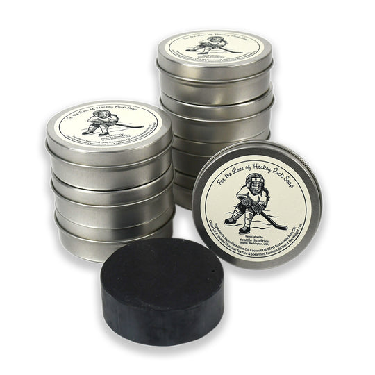For the Love of Hockey Puck Soap X10 - Seattle Sundries - Soap 