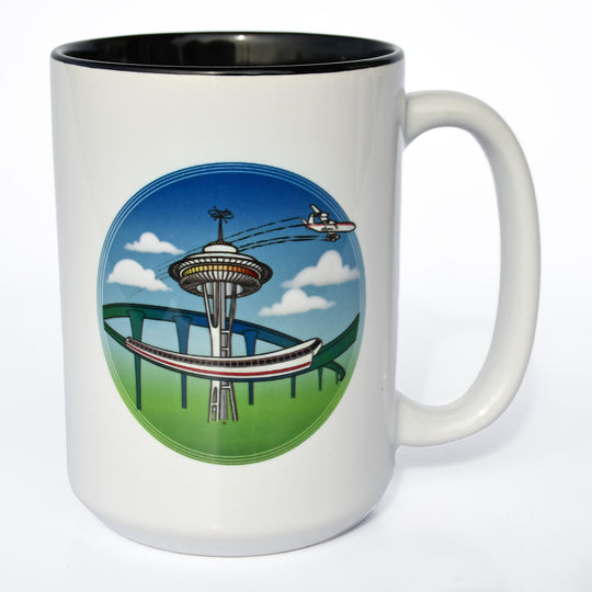 Seattle Jet City 15oz Mug - Seattle Sundries - Mugs 